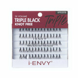 Kiss Cosmetics KPE05TB - Triple Black Medium Kiss: i Envy Triple Black Knot Free Individual Lash Extensions