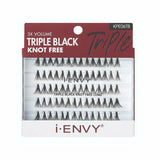 Kiss Cosmetics KPE06TB - Triple Black Long Kiss: i Envy Triple Black Knot Free Individual Lash Extensions