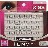 Kiss Cosmetics Luxe Black Flare Medium Kiss: i Envy Luxe Individual Lash Extensions