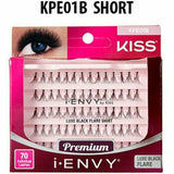 Kiss Cosmetics Luxe Black Flare Short Kiss: i Envy Luxe Individual Lash Extensions