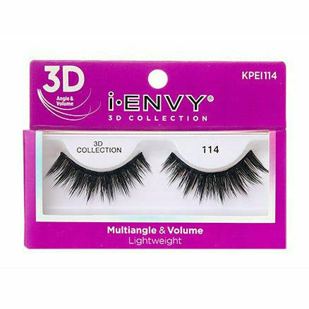 Kiss eyelashes Kiss i-Envy: "Crush 3D" Multi-Angle & Volume Eyelashes #KPEI114