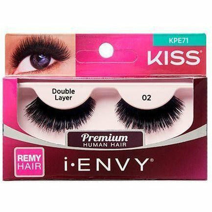Kiss Professional eyelashes Kiss i-Envy "Double Layer" Remy Eyelashes #KPE71