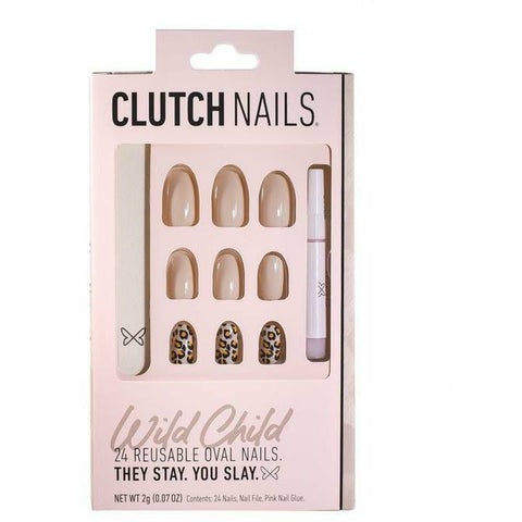 ClutchNails: Wild Child Oval Nails