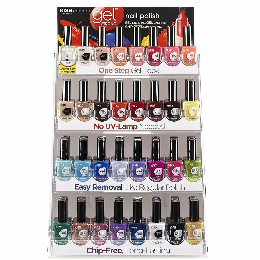 Kiss Gel Strong Nail Polish Beauty Depot OStore