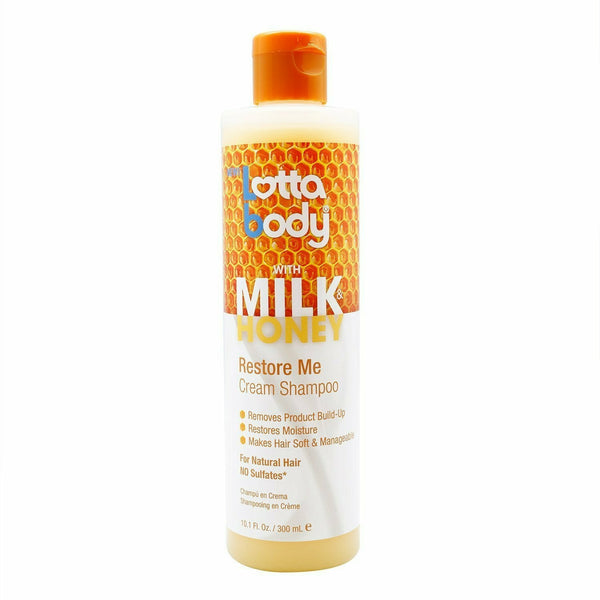 LottaBody: Milk & Honey Restore Me Cream Shampoo 10.1 oz
