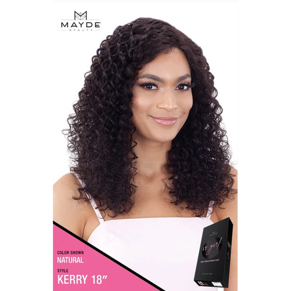 MAYDE BEAUTY: It Girl 100% Virgin Human Hair Lace Front Wig Kerry 18"