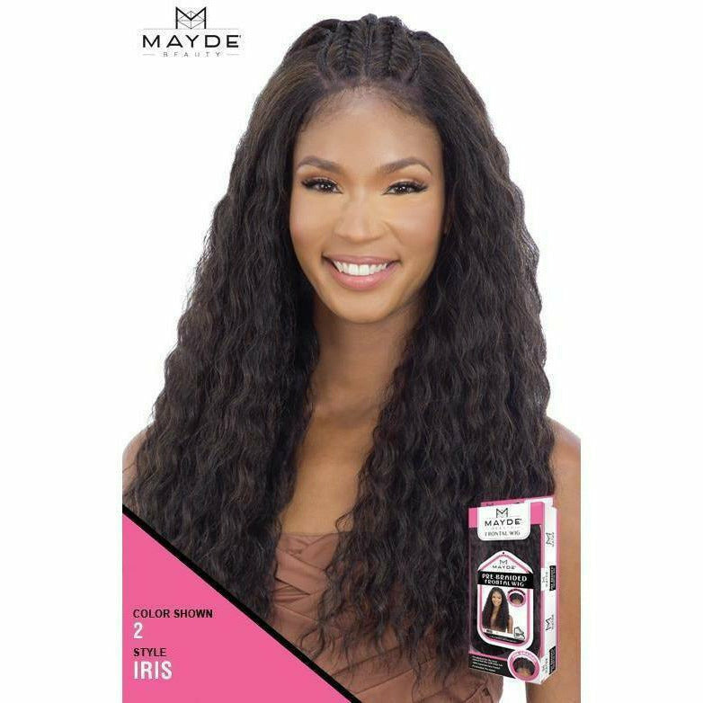 Mayde Beauty: Synthetic Pre-Braided Lace Front Wig - Iris – Beauty