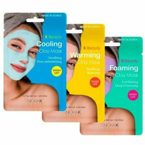 Nicka K Natural Skin Care Nicka K: K-Beauty Clay Masks 0.35oz