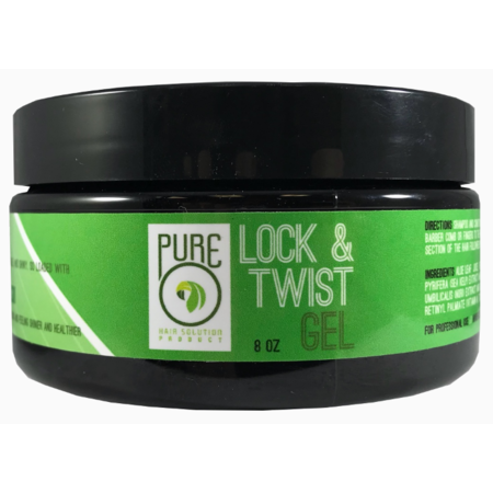 PURE HAIR SOLUTION Gels Pure O Hair Solutions: Lock & Twist Gel 8oz