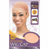 Qfitt Hair Accessories Auburn#143 Qfitt: Stocking Wig Cap 2pcs.