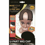 QFITT: Center Parting U-Part Wig Cap #5013