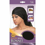 Qfitt Hair Accessories QFITT: Satin Braid Bonnet #179
