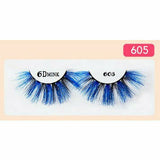 R&B Collection eyelashes #605 R&B Collection: 6D Color Faux Mink Lashes