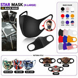 3D Fashion Washable and Reusable Masks