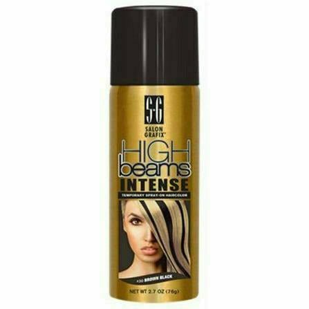 Salon Grafix Styling Product #20-BLACK High Beams Intense Temporary Spray-on Color 2.7 oz