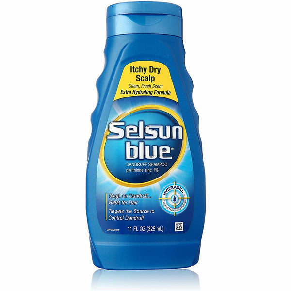 Selsun Blue: Itchy Dry Scalp Dandruff Shampoo 11oz