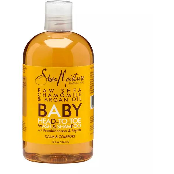 Shea Moisture Bath & Body Shea Moisture: BABY Raw Shea Chamomile & Argan Oil Baby Head-To-Toe Wash & Shampoo 13oz