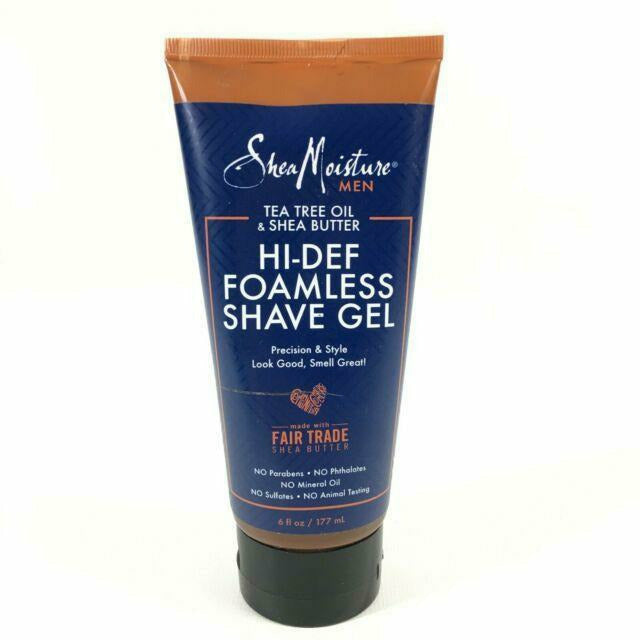 Shea Moisture Men HiDef Foamless Shave Gel Beauty Depot OStore