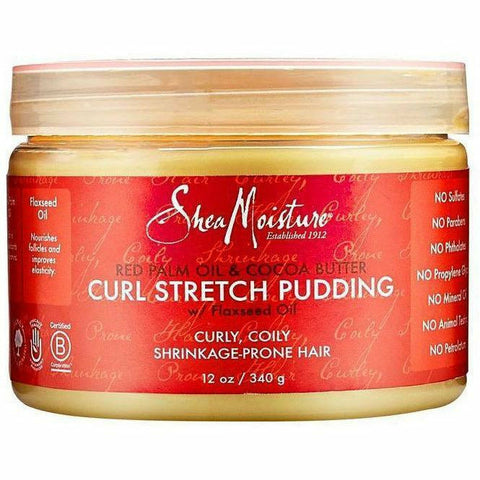 Shea Moisture Hair Care Shea Moisture: Red Palm Oil & Cocoa Butter Curl Stretch Pudding 12oz