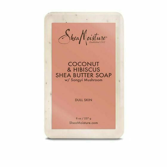Shea Moisture SKINCARE Shea Moisture: Coconut&Hibiscus Shea Butter Soap 8oz