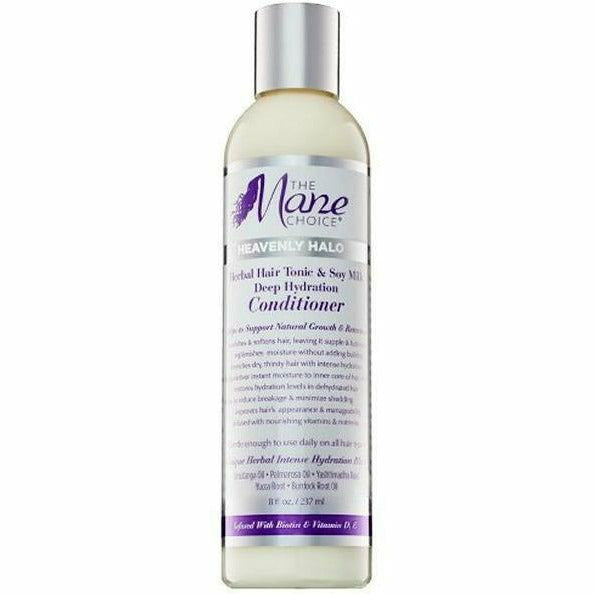 The Mane Choice Styling Product The Mane Choice: Heavenly Halo Herbal Hair Tonic & Soy Milk Deep Hydration Conditioner 8oz