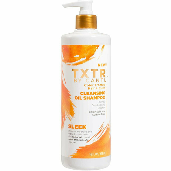 TXTR by Cantu: Color Treated + Curls Cleansing Oil Shampoo 16oz