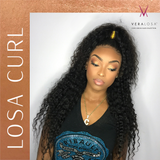 Vera Losa™ Virgin Human Hair 12" / Natural Color Vera Losa™ 8A Losa Curl - 100% Brazilian Virgin Hair