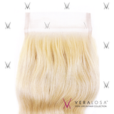 Vera Losa™ Virgin Human Hair 14" / #613 Vera Losa™ Pre-Bleached 4x4 Swiss Lace Closure - Body Wave #613