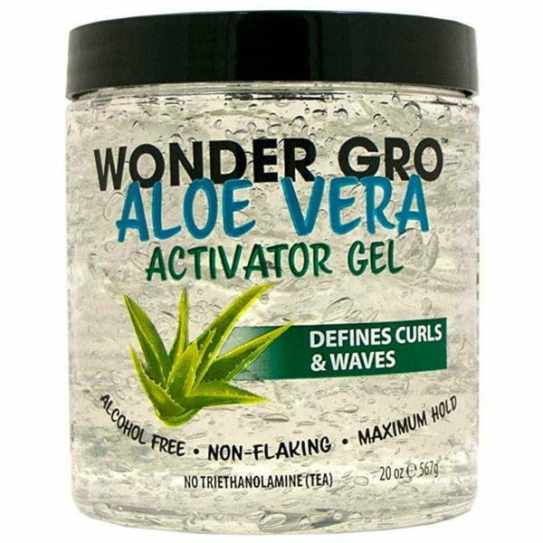 Wonder Gro Styling Product Wonder Gro: Aloe Vera Activator Gel 16oz
