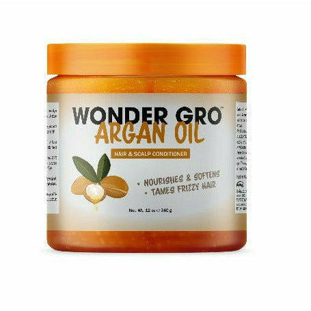 Wonga Hair Care WonGro: Argan Oil Hair Grease Styling Conditioner 12oz